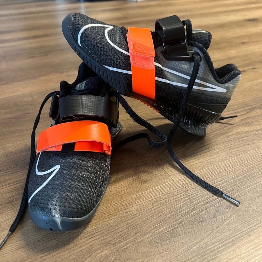 Nike Romaleos 4 Weightlifting Training Shoes Men's 5.5 Black Women’s 7 CD3463-01